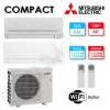 Bi-split Hyper Heating climatisation Mitsubishi MXZ-2F53VFHZ + 1 x MSZ-AP20VGK + 1 X MSZ-AY35VGK - (5.3 kW)