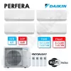 Quadri-split Daikin climatisation 4MXM68B9 + 3 CTXM15A + 1 FTXM35A - R32 (6.8kW)