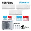 Tri-split Daikin climatisation 3MXM52B9 + 2 CTXM15A + 1 FTXM35A - WIFI - R32 (5.2 kW)