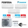 Tri-split Daikin climatisation 3MXM40B9 + 3 x CTXM15A - R32 (4.0 kW)