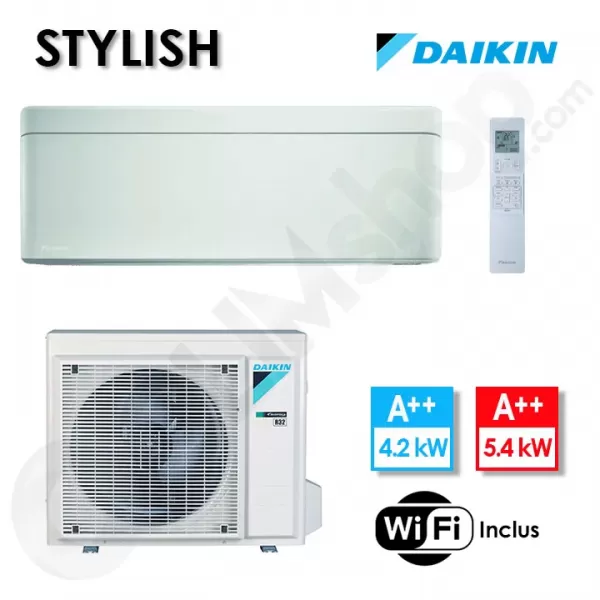 Climatiseur FTXA42AW et RXA42A Blanc - Stylish Daikin - 4.2 kW