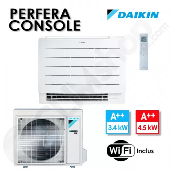 Console double flux FVXM35B9 et RXM35R9 - Perfera Daikin - 3.5 kW