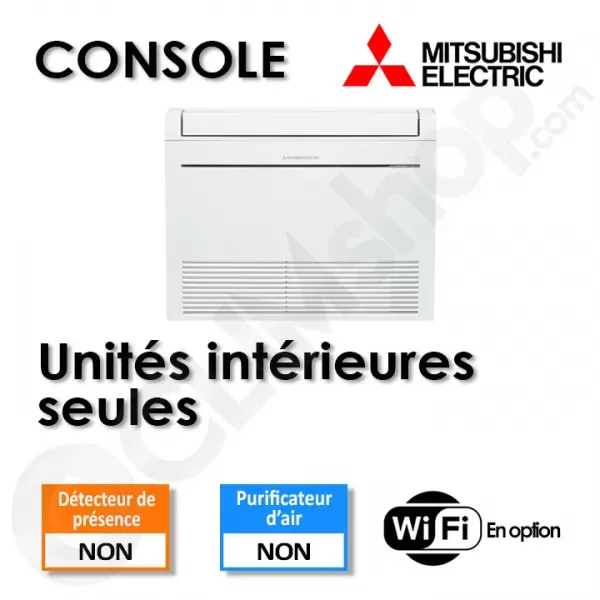 Unités intérieures console Mitsubishi MFZ-KT25VG - MFZ-KT35VG - MFZ-KT50VG