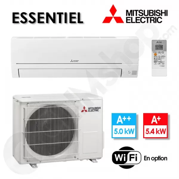 Climatiseur Mitsubishi MSZ-HR50VF et MUZ-HR50VF - 5 KW