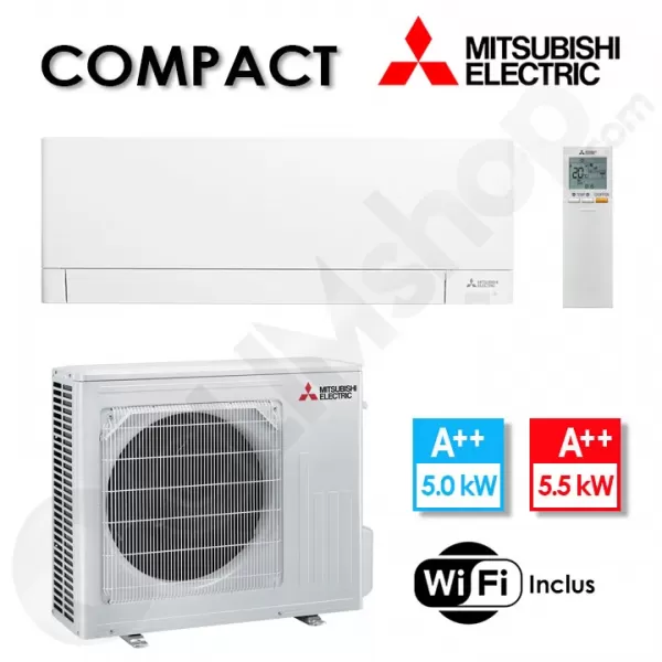 Climatiseur Mitsubishi MSZ-AY50VGK et MUZ-AY50VG -  5 kW