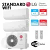 Bi-split LG climatisation MU2R15.U13 + 2 x PM07SK.NSA (4.1 kW) avec Wifi