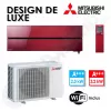 Climatiseur MSZ-LN25VG2R et MUZ-LN25VGHZ2 Rouge hyper heating - Wifi intégré - 2.5 kW