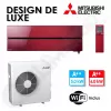 Climatiseur MSZ-LN50VG2R et MUZ-LN50VGHZ2 Rouge hyper heating - Wifi intégré - 5 kW