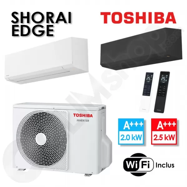 Climatiseur Shorai Edge RAS-B07G3KVSG et RAS-07J2AVSG-E - 2 kW