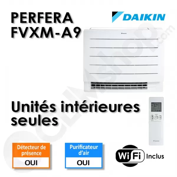 Console double flux Daikin CVXM20A - R32 pour multi-split