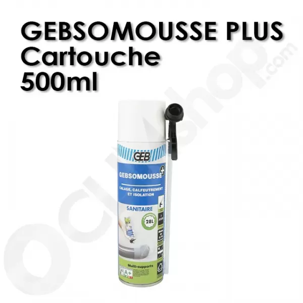 GEBSOMOUSSE PLUS cartouche 500ml