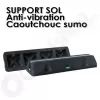 Paire de supports sol antivibration caoutchouc SUMO pour unité extérieure de climatisation