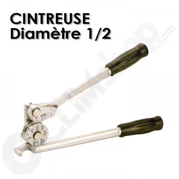 Cintreuse simple diamètre 1/2 pour cuivre frigorifique de climatiseur