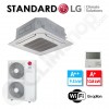 Climatisation Cassette R32 LG Standard UT36F.NBO / UUD1.U3O avec télécommande infrarouge - 9.5 kw