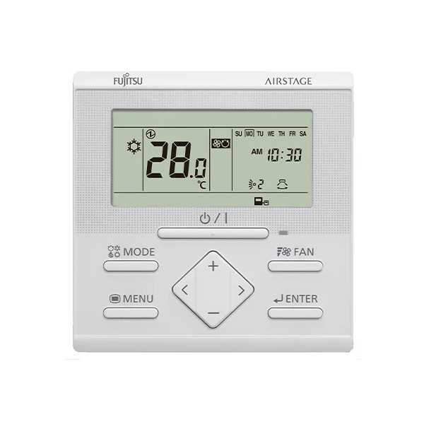 Télécommande Climatisation Gainable Atlantic Fujitsu Confort UTY-RLRY pour ARXG 30 KMLA.UI