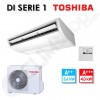 Plafonnier Clim Toshiba DI série 1 RAV-HM401CTP-E / RAV-GM401ATP-E  avec télécommande RBC-AMSU52-E - 3.4 kw