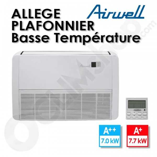 Allège-plafonnier basse température Airwell AW-FWDB024-N91 - AW-YMDB024-H91 - 7 kw