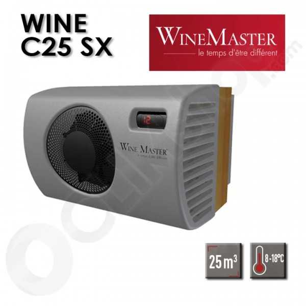 Winemaster Fondis Climatiseur de cave à vin Encastrable Wine C25SX