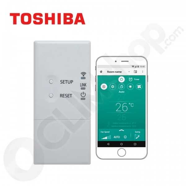 Interface Wi-Fi pour climatisations Toshiba RB-N105S-G et RB-N106S-G