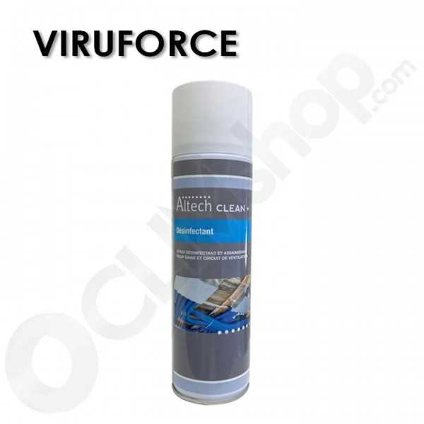 Viruforce désinfectant gaines clim gainable et VMC parfum menthe