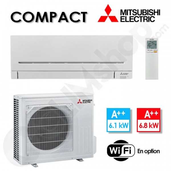 Climatiseur Mitsubishi MSZ-AP60VGK et MUZ-AP60VG - 6.1 kW