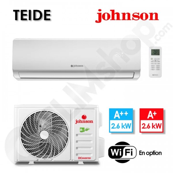 Climatiseur Johnson TEIDE 25 NT et TEIDE 25 EX - 2.6 kW