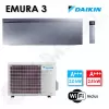 Climatiseur FTXJ20AS et RXJ20A Gris Silver - Emura 3 Daikin - 2  kW