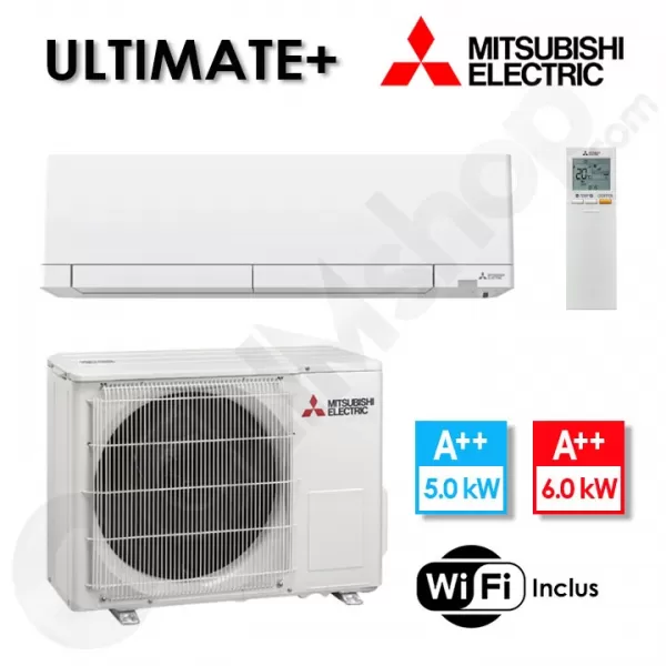 Climatiseur MSZ-RW50VG et MUZ-RW50VGHZ - Wifi intégré - 5 kW