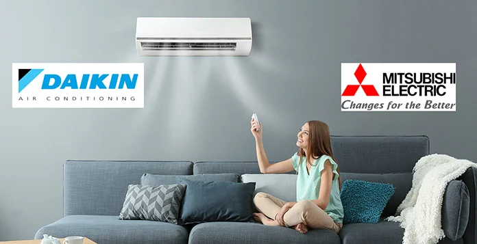 Quelle est la meilleure clim Daikin ou Mitsubishi ?